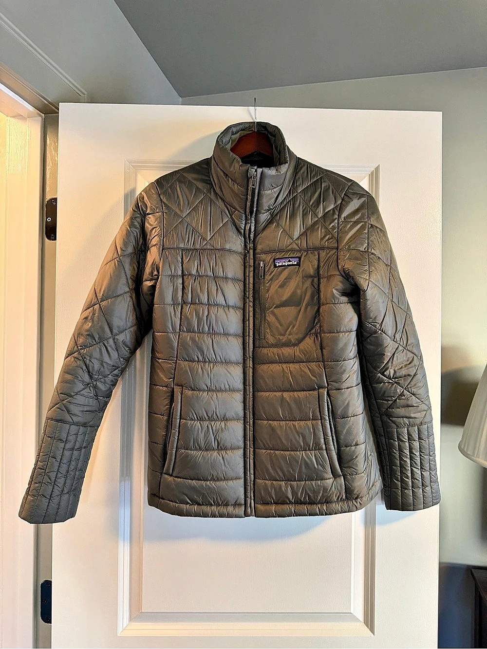 Patagonia Radalie Jacket Quilted Puffer Green Small